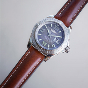 OAS 오에이에스 이탈리안 패딩 워치 레더 가죽 밴드 스트랩 시계줄