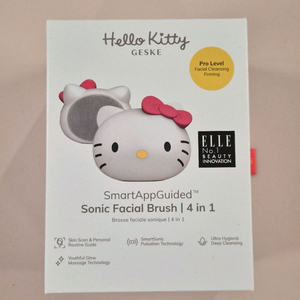 게스케 헬로키티 진동클렌저 페이셜 브러시 미개봉 새상품