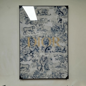 디올그림 디올액자 디올 크리스찬디올 로고 대형 그림액지 그림 액자 팝아트 인테리어소품 명품그림 명품액자 꽃 그램액자