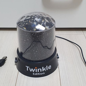 트윙클 에디션. 별빛 투톤조명 미러볼 무드등 판매