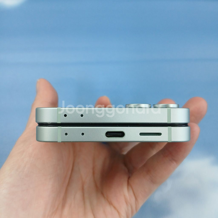 갤럭시Z플립6 256기가 민트 공기계 중고폰 알뜰폰 업무폰 서브폰 세컨폰 택배퀵가능--4