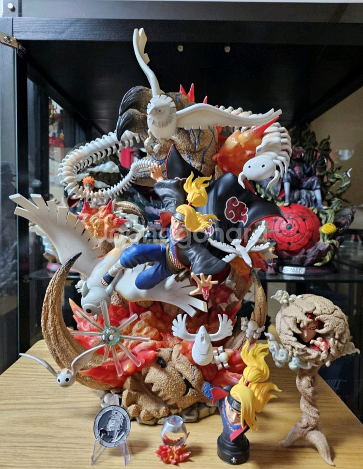 나루토 레진 란디안 데이다라 팝니다--0