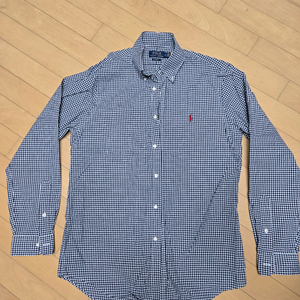 폴로 랄프로렌 깅엄 체크 셔츠 M