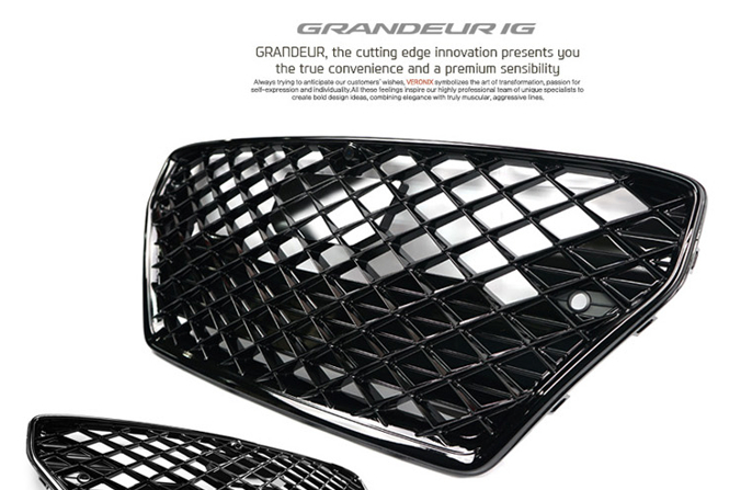 그랜저ig 튜닝 그릴 베로닉스 다이나믹 그릴--4