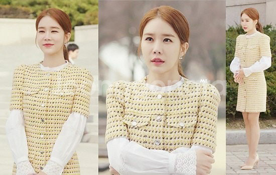 (새상품) 마쥬 rill 트위드 원피스--3