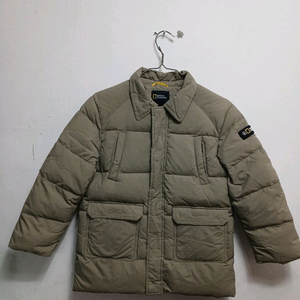 네셔널지오그래픽 키즈 숏패딩 다운점퍼 사이즈 130 이미지