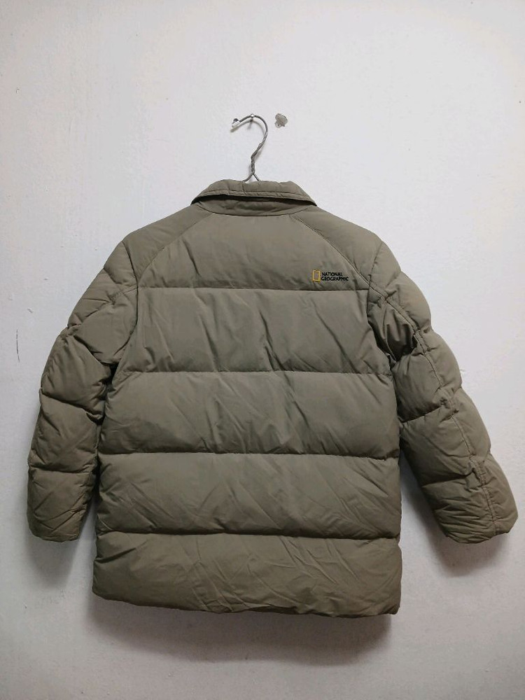 네셔널지오그래픽 키즈 숏패딩 다운점퍼 사이즈 130 이미지
