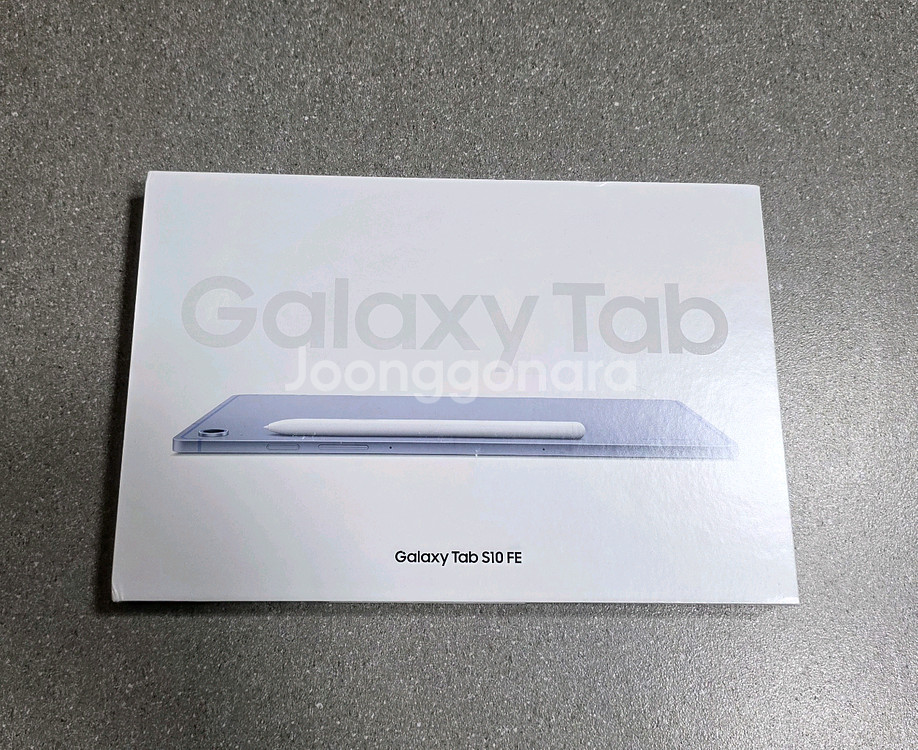 미개봉 갤럭시탭 S10 FE 블루 128gb 새상품--0
