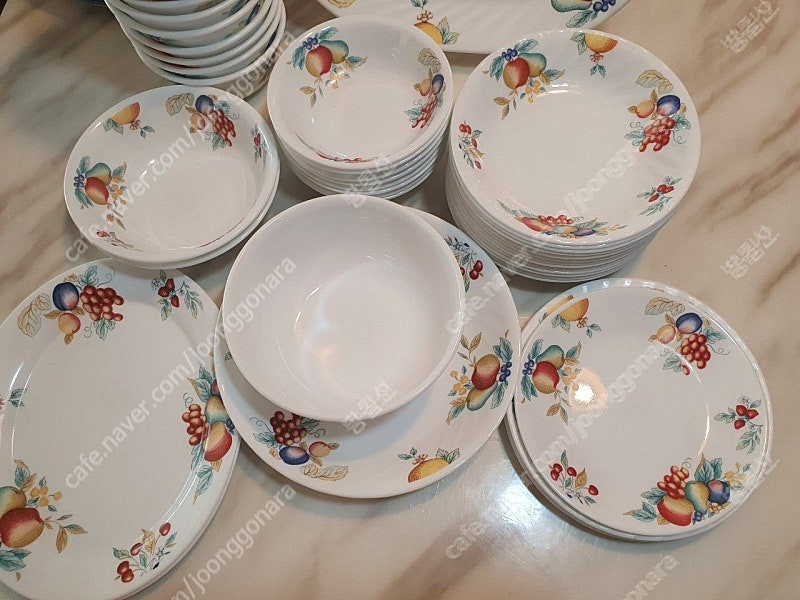 빈티지 코렐 후르츠 하베스트 개당값 이미지