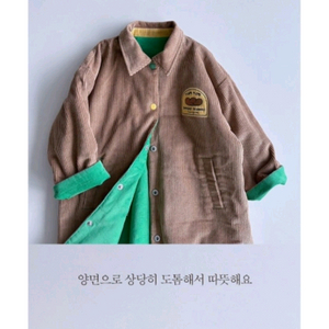 로아앤제인 양면코트 120사이즈 새상품