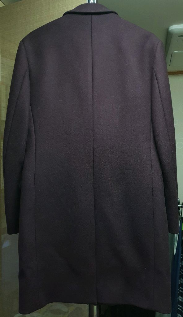 [SYSTEM] 시스템옴므 울 캐시미어 싱글 체스터 코트 95--1