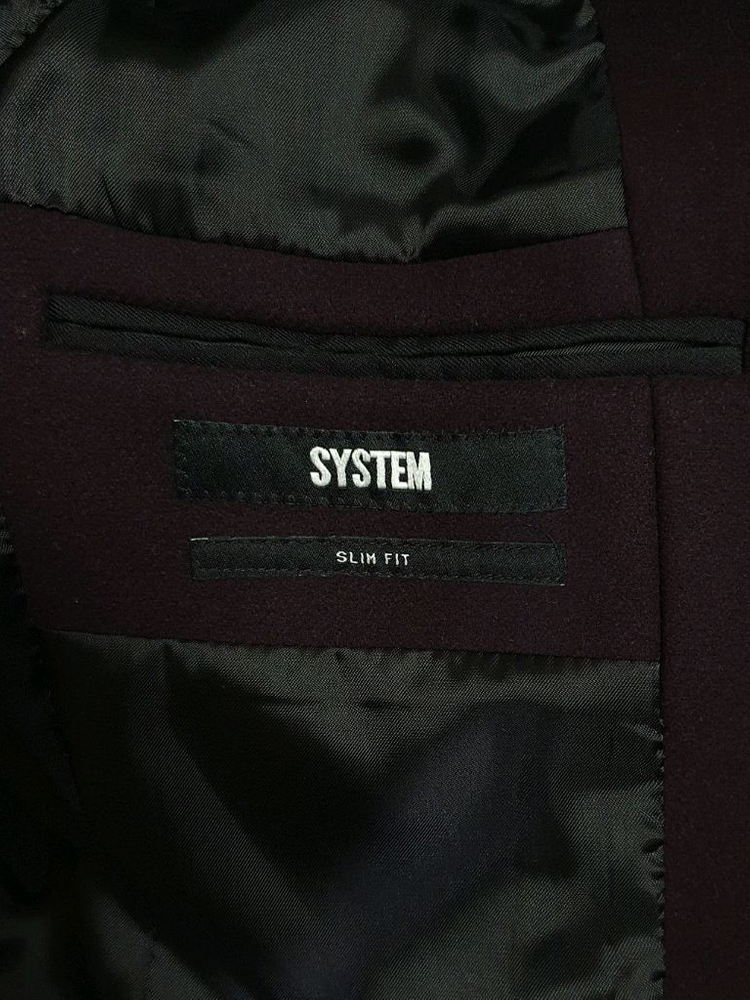 [SYSTEM] 시스템옴므 울 캐시미어 싱글 체스터 코트 95--3