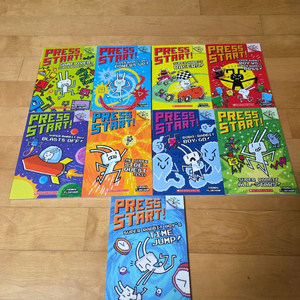 정품 Press Start (프레스 스타트) 원서 9권,음원