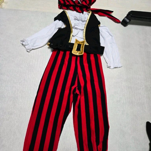 아기할로윈 코스튬 해적의상세트 이미지