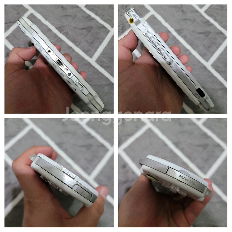 소니 PSP2005번 흰색 게임기 부품용--6