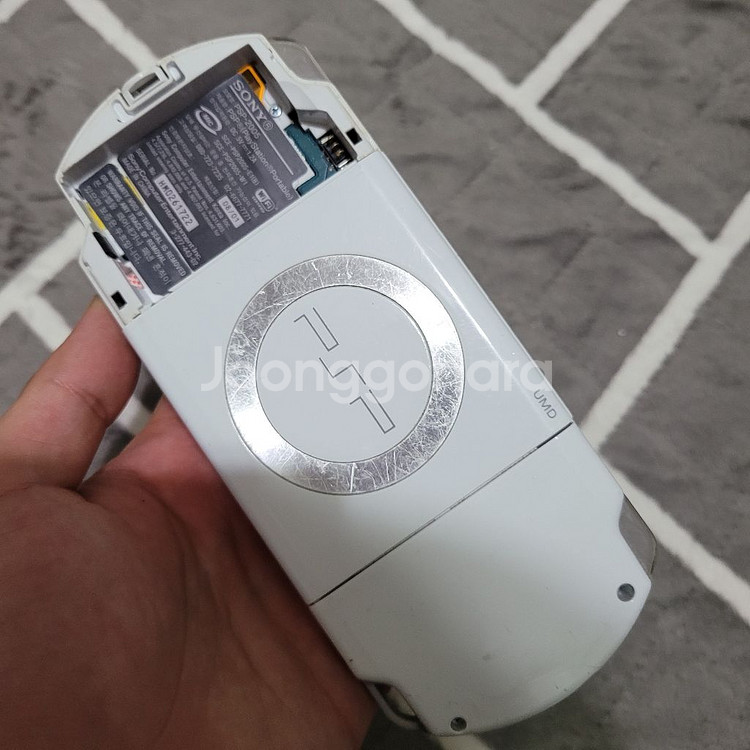 소니 PSP2005번 흰색 게임기 부품용--4