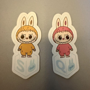 팝마트 내 마음 속의 비밀번호(미니 라부부) Q, S, T 세제품