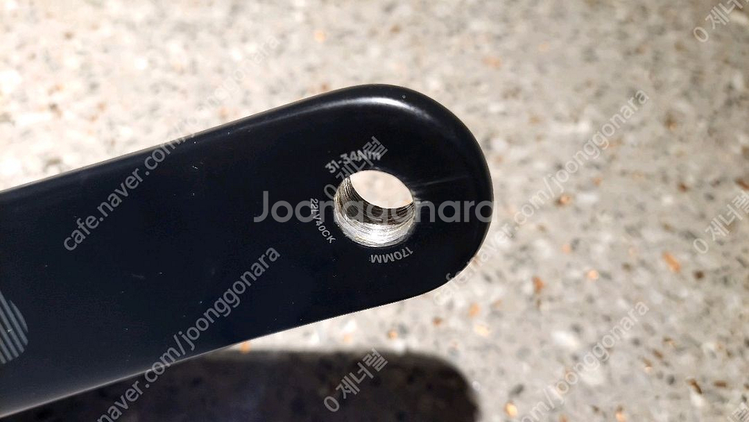 이서틴 카본 크랭크 170,40t,,스핀들30mm--3