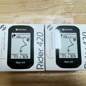 브라이튼 Rider 420 GPS 속도계 풀박스 + 실리콘 케이스 포함