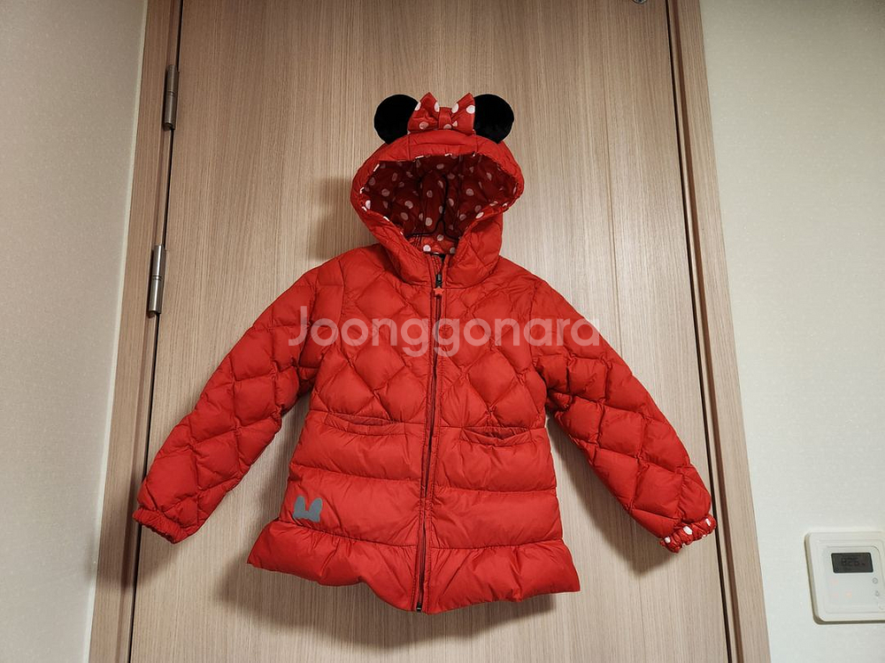 [유아잠바] 미니마우스 오리털패딩 점퍼 130--0