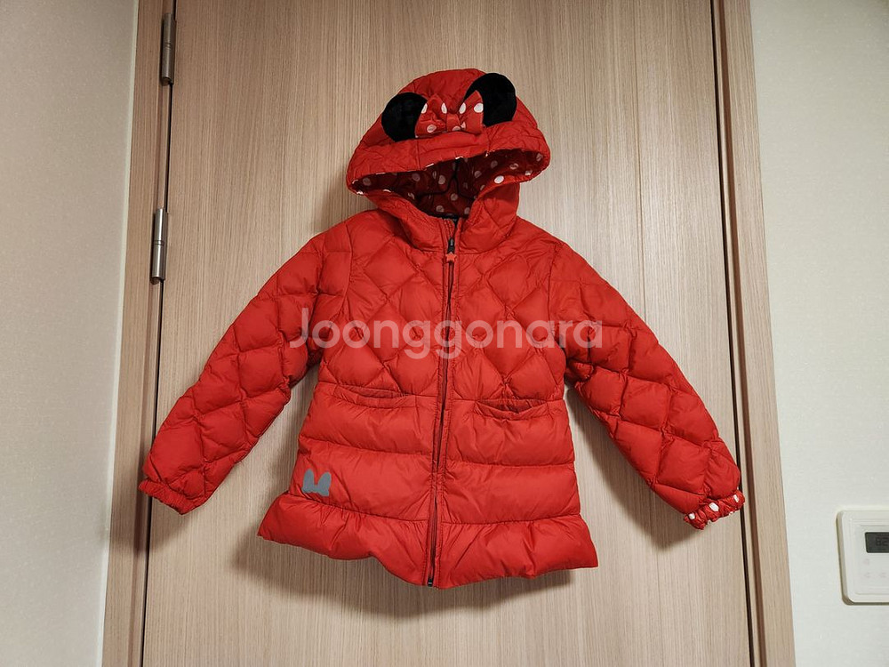 [유아잠바] 미니마우스 오리털패딩 점퍼 130--1