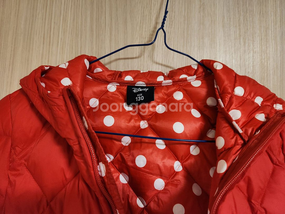 [유아잠바] 미니마우스 오리털패딩 점퍼 130--4
