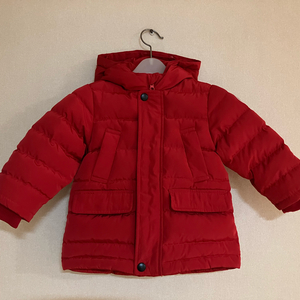 여아 유아 래핑차일드 오리털 덕다운 패딩 점퍼 90