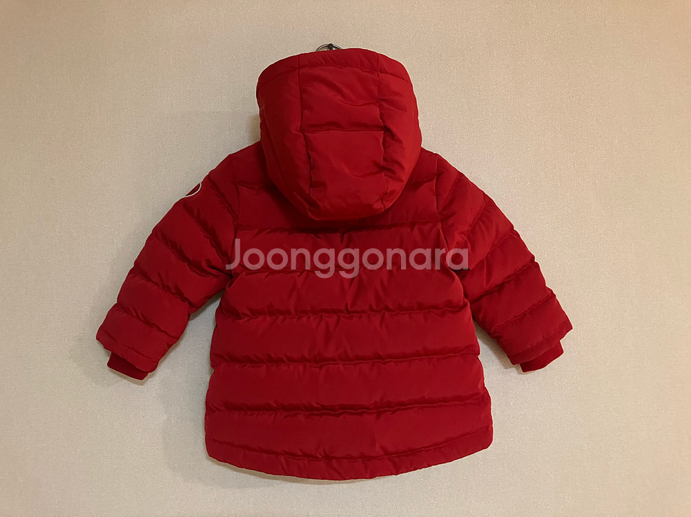 여아 유아 래핑차일드 오리털 덕다운 패딩 점퍼 90--1