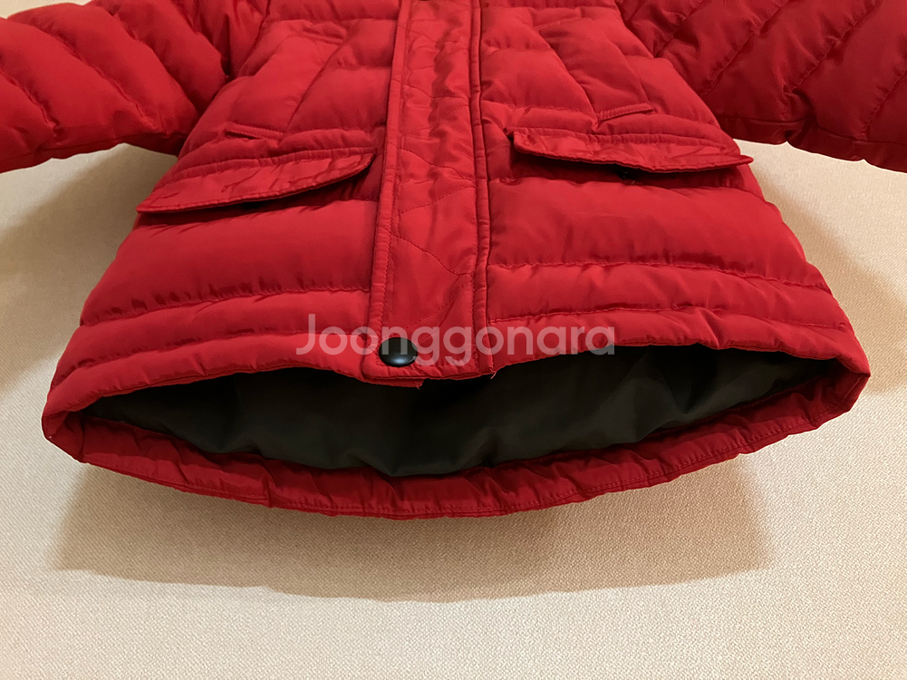 여아 유아 래핑차일드 오리털 덕다운 패딩 점퍼 90--5