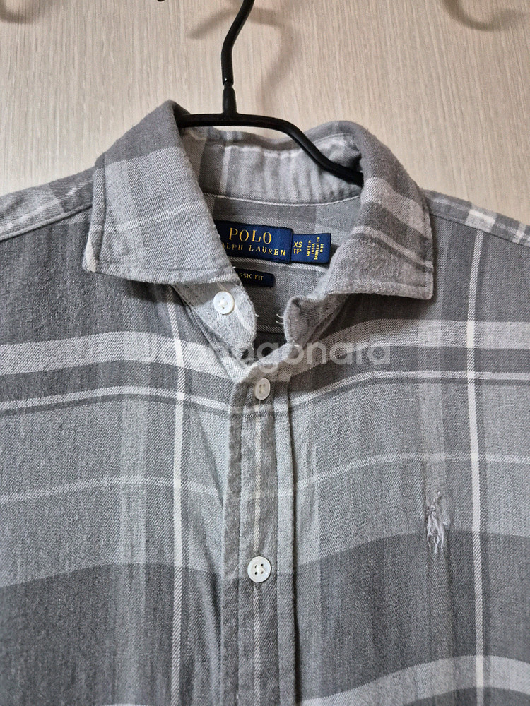 (신형) 폴로 랄프로렌 울셔츠 울체크남방 XS 우먼--2