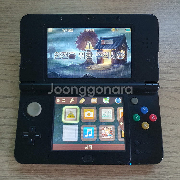 닌텐도 뉴작다수 블랙 new 3ds--4