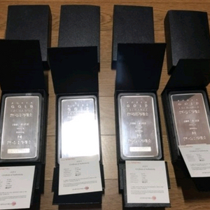 한국금거래소 실버바 1kg 4개 세트