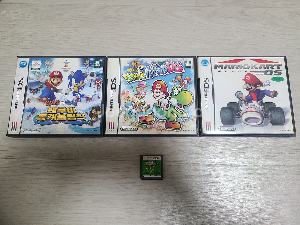 마리오 카트 DS, 요시아일랜드, 마리오와 소닉 밴쿠버 동계올림픽, 영어 삼매경--0