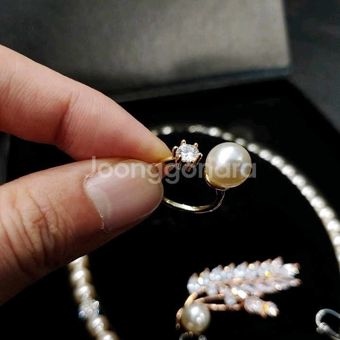 스와로브스키 코코리찌 5종셋트 고급케이스 진주모던세트(코코리찌 크리스탈 보증서 동봉)홈쇼핑 대박상품--2