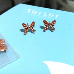 티르리르 리본귀걸이(침만18K)