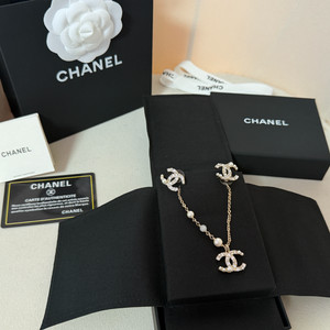 샤넬 목걸이+귀걸이세트 풀박스