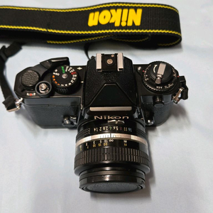 니콘 FE 필름카메라 + 50mm f1.4 렌즈 세트