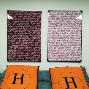 루이비통 모노그램 대형 그림액자 그림 액자 팝아트 인테리어소품 명품그림 명품액자 꽃 선물 가방 지갑 카드지갑 구두