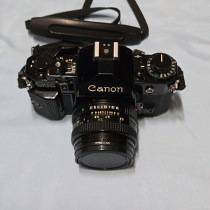 캐논 A-1 필름카메라 + 50mm 렌즈