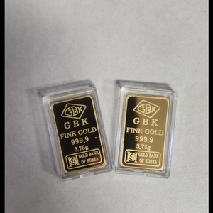 순금 골드바 999.9 3.75g 2개 세트