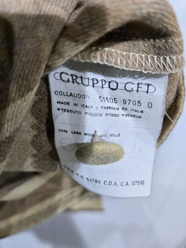 발렌티노 빈티지 플라워 패턴 블라우스--5