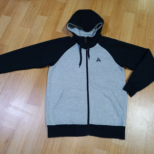 메가폰 기모 후드 집업자켓