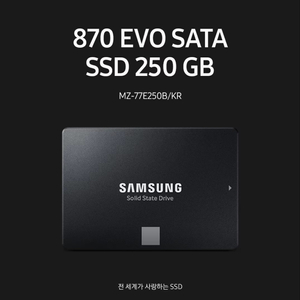 삼성 870 EVO SATA SSD 250GB