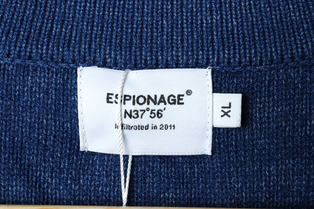 (XL) 에스피오나지 니트 가디건 새상품 블루--5