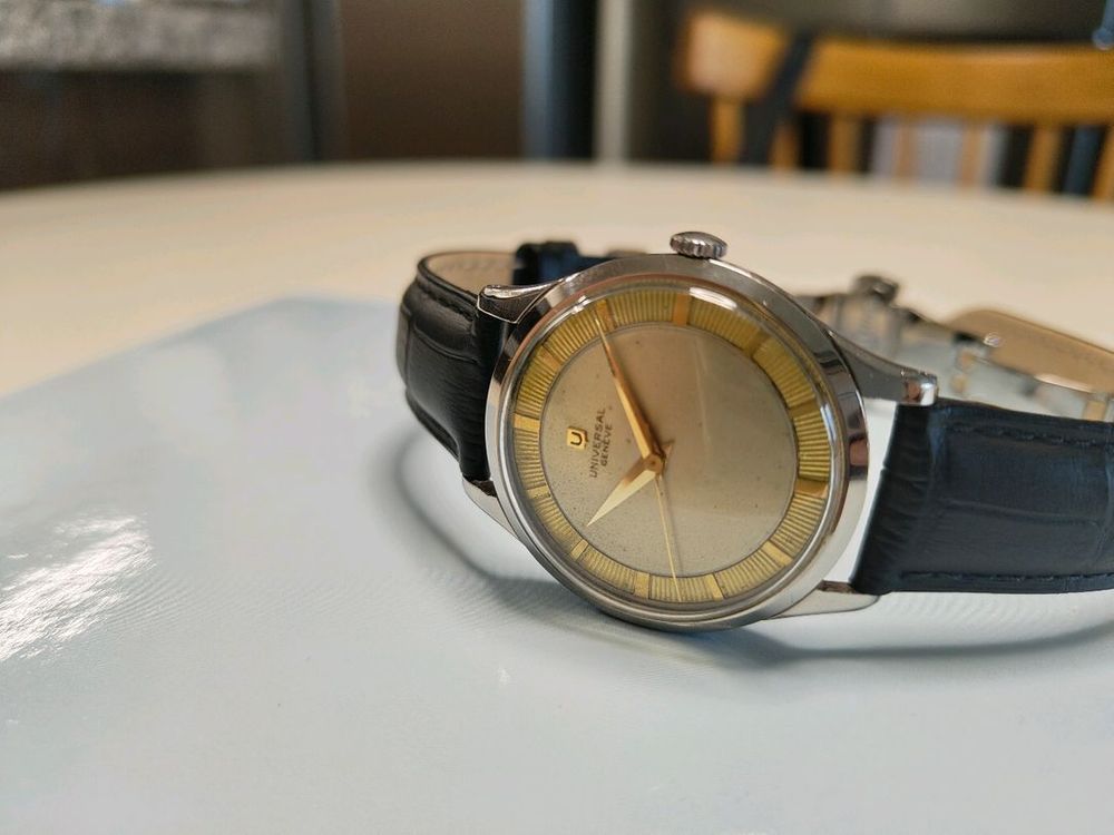 유니버셜제네브 수동 시계--2