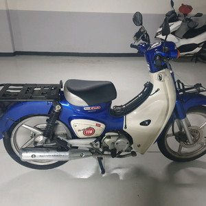 혼다 슈퍼커브 110 21년식 오토바이 1대차주