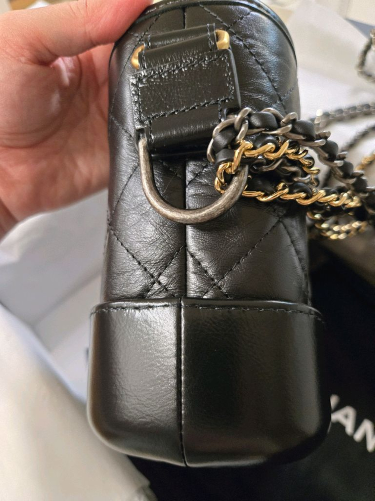 샤넬 가브리엘 호보백 스몰 사이즈 블랙--1