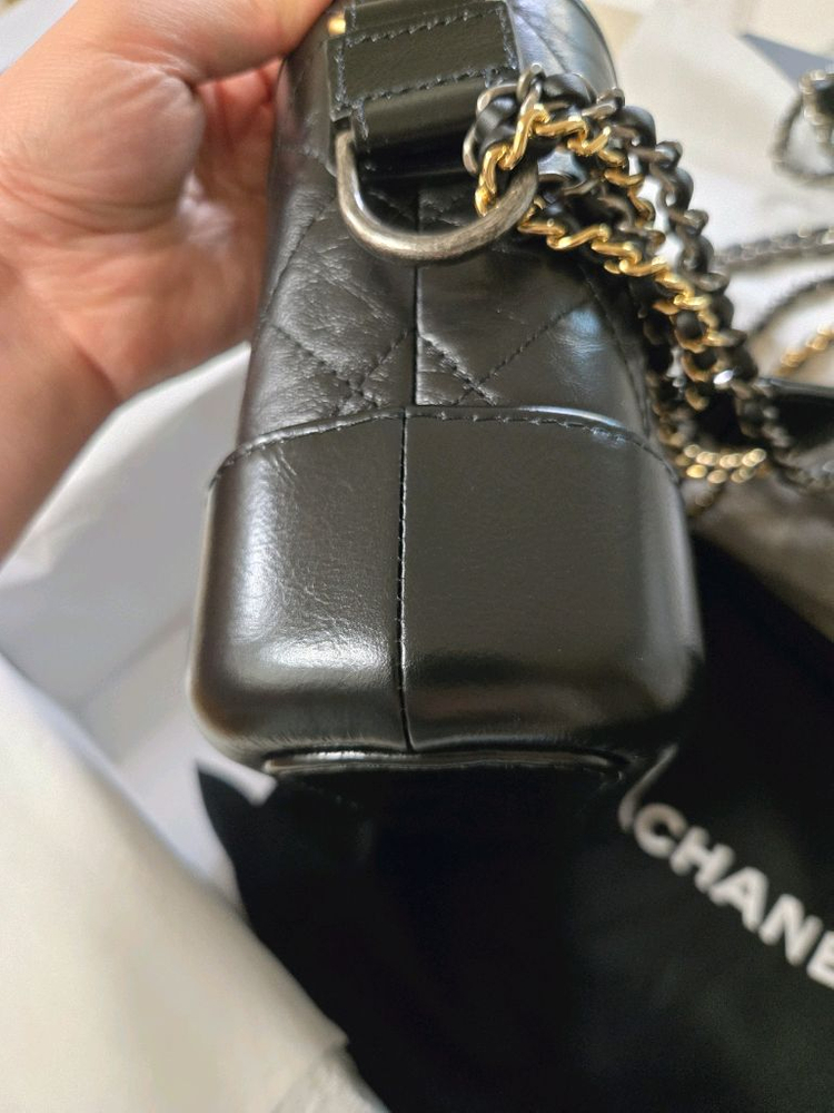 샤넬 가브리엘 호보백 스몰 사이즈 블랙--2