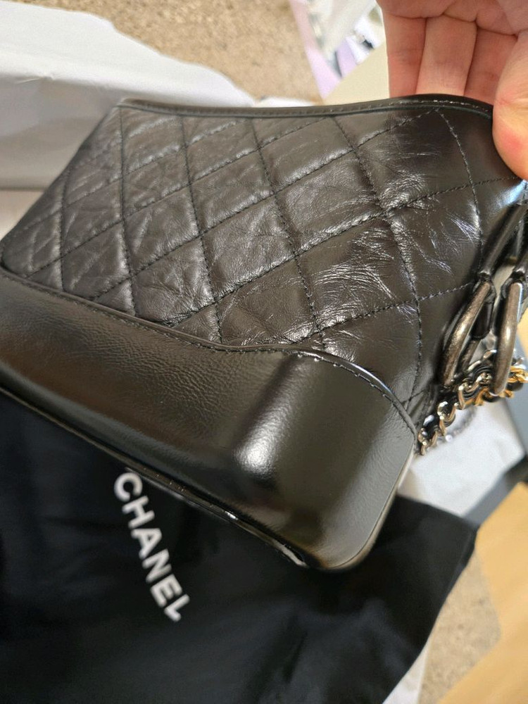 샤넬 가브리엘 호보백 스몰 사이즈 블랙--3