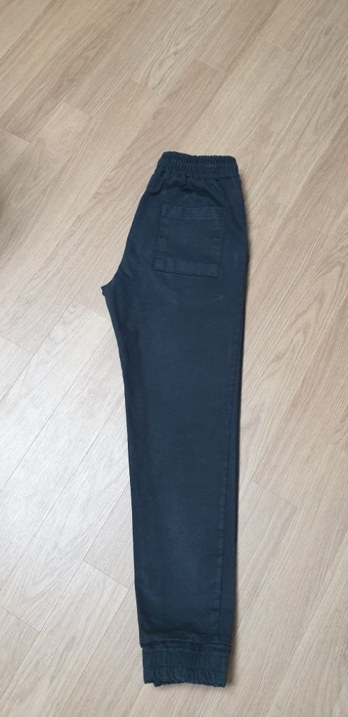 PEACOCK 남성 조거 팬츠 스판 밴딩 L 블랙--8